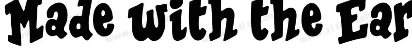 Made with the Earth字体转换